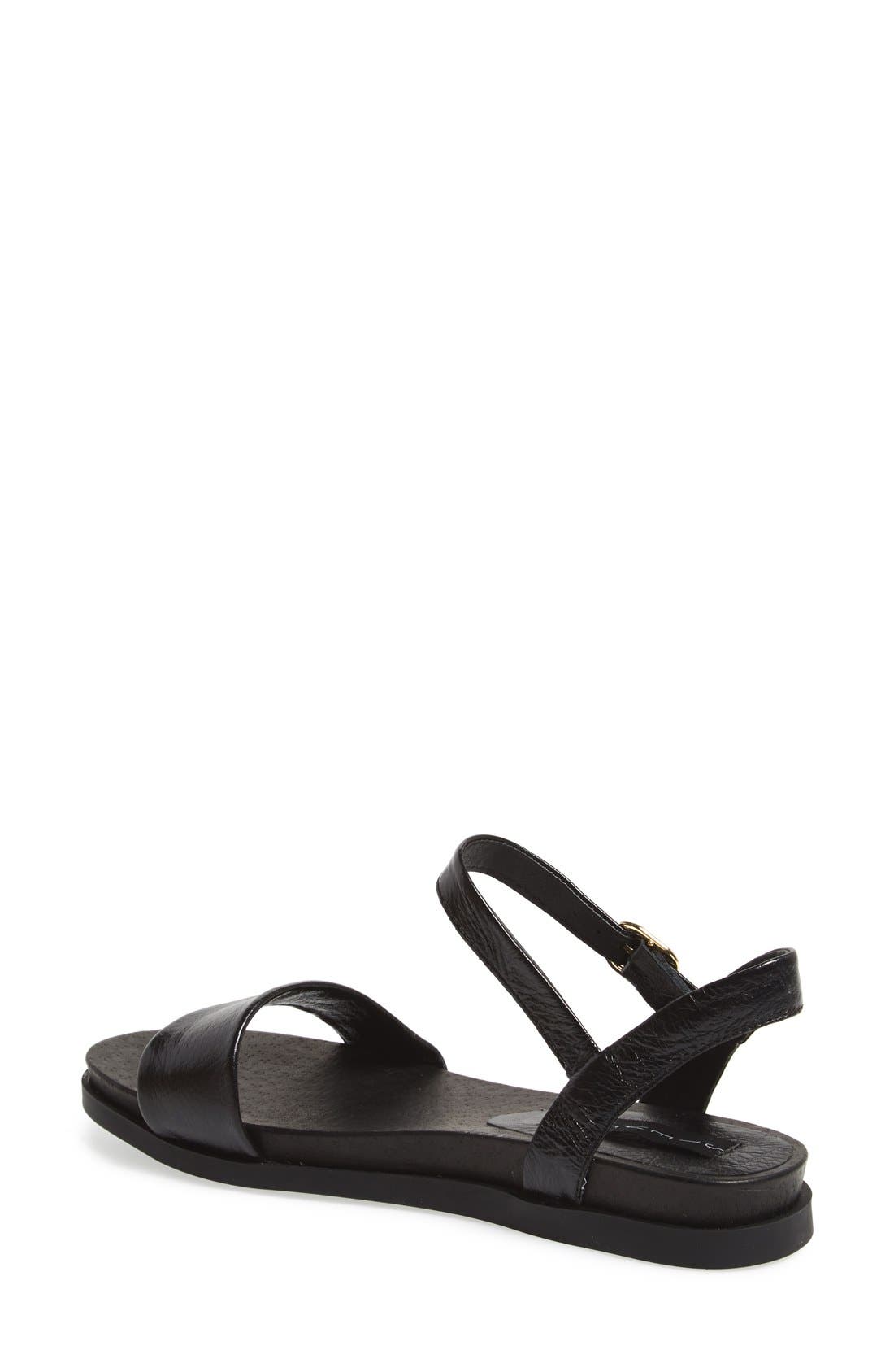 Steven New York Steven by Steve Madden 'Karli' Leather Sandal, Alternate, color, 
