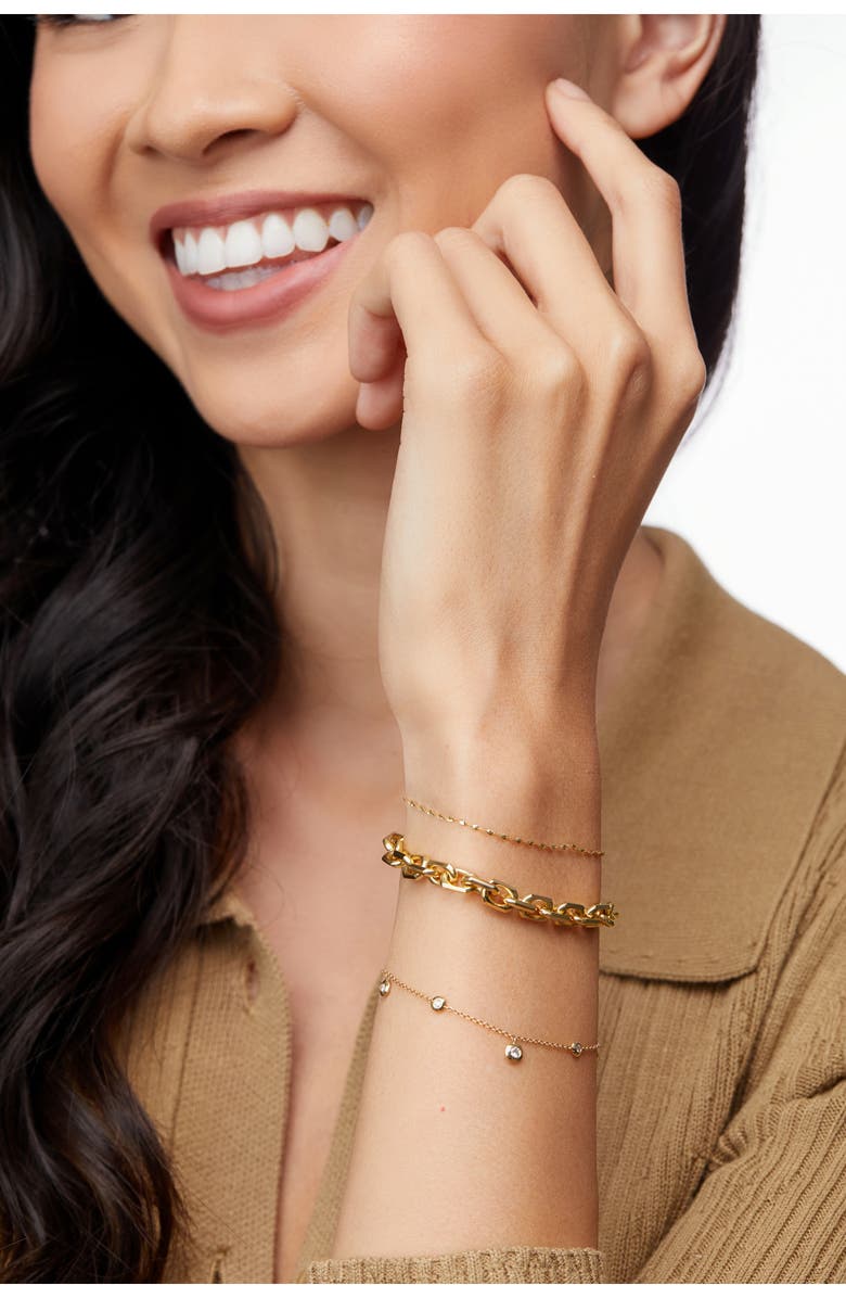 Bony Levy Monaco Diamond Line Bracelet, Alternate, color, 18K Yellow Gold