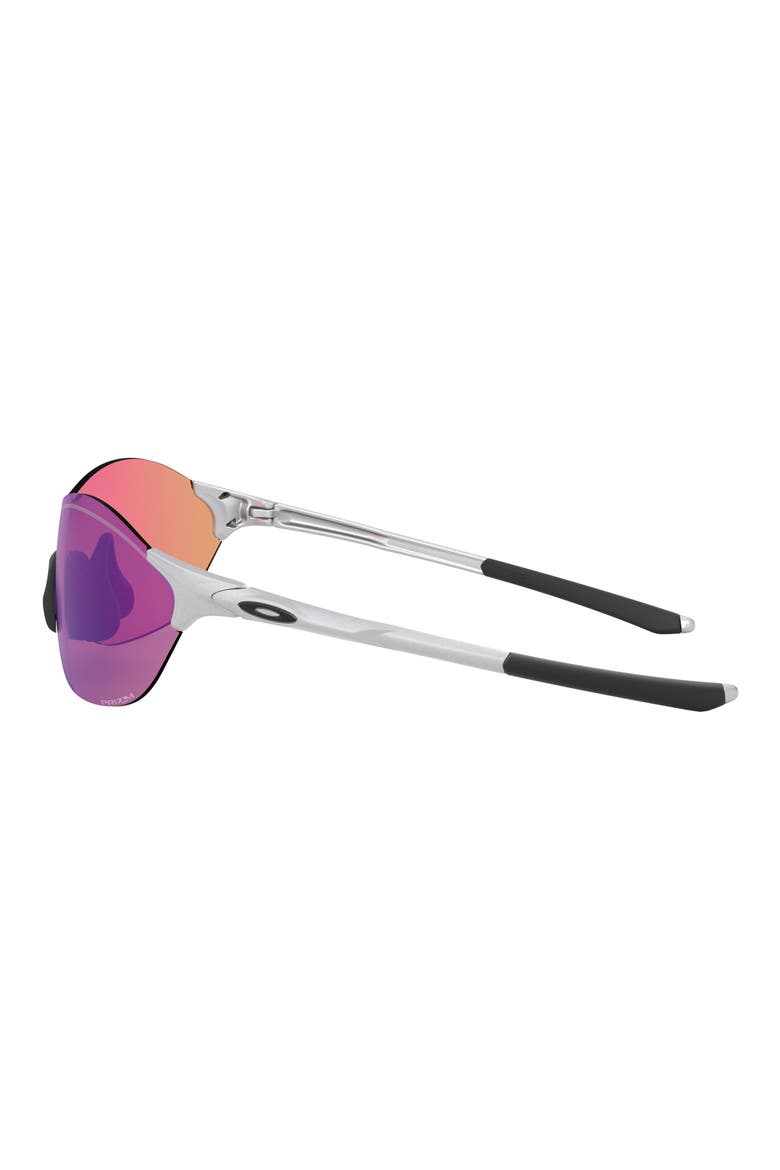 Evzero Swift 138mm Rectangular Sunglasses, Alternate, color, SILVER / PRIZM GOLF