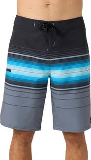 O
Neill Hyperfreak Heat Stripe Swim Trunks