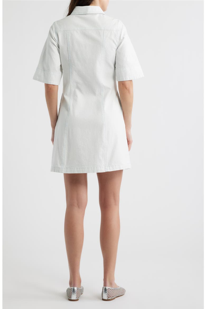 Ellyne Cotton Shirtdress, Alternate, color, CREME