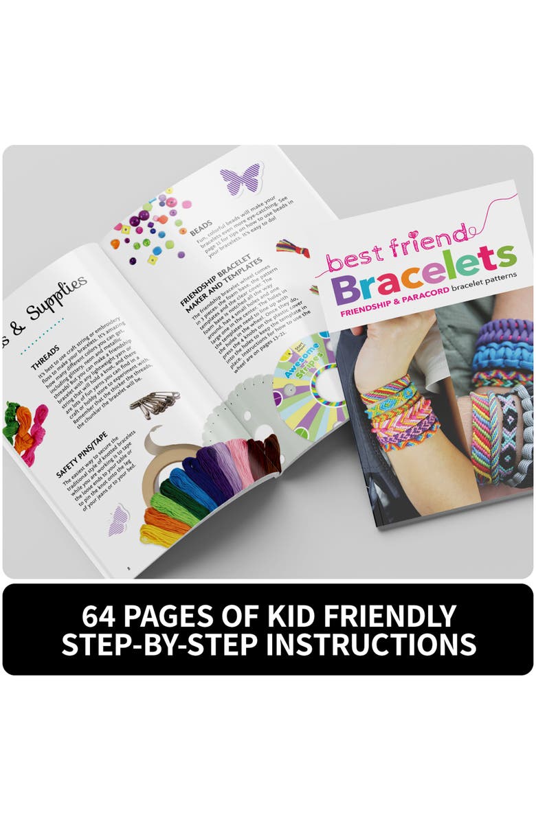 Kits For Kids Spicebox Kits For Kids Best Friend Bracelets, Craft Jewerly Kit, Kids, Alternate, color, Multicolored