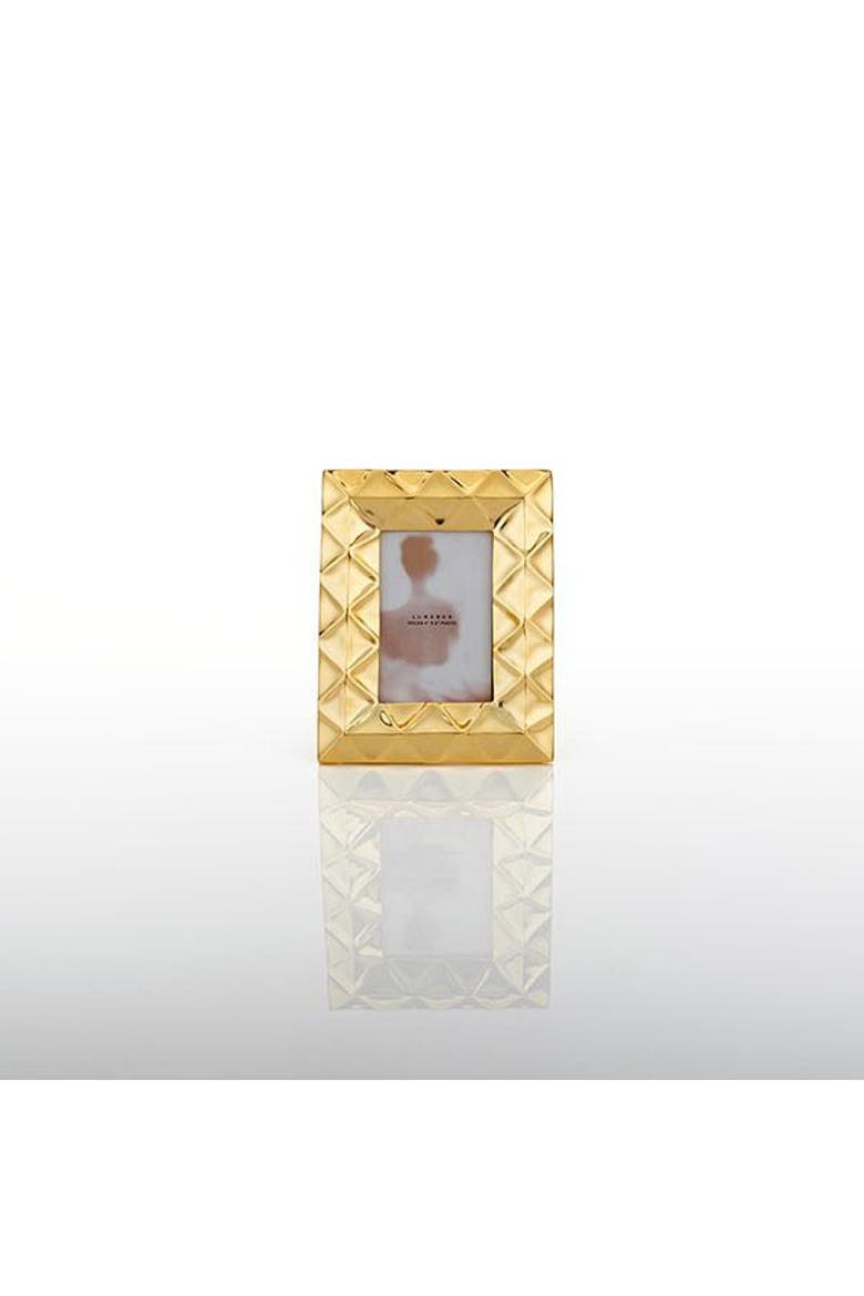 Geo Frame, Alternate, color, 4x6 - Gold