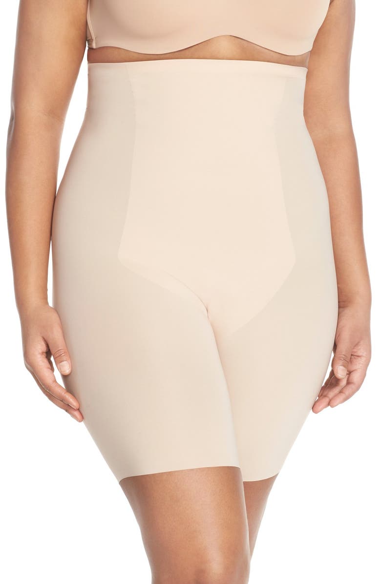 SPANX<sup>®</sup> Thinstincts<sup>®</sup> High Waist Mid-Thigh Shorts, Main, color, 