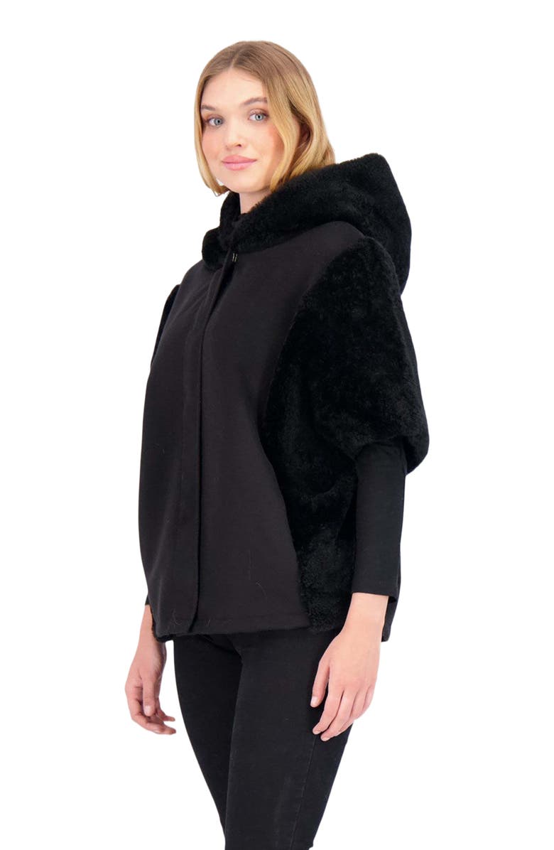 GORSKI Short Sleeves Cashmere Jacket, Alternate, color, Black