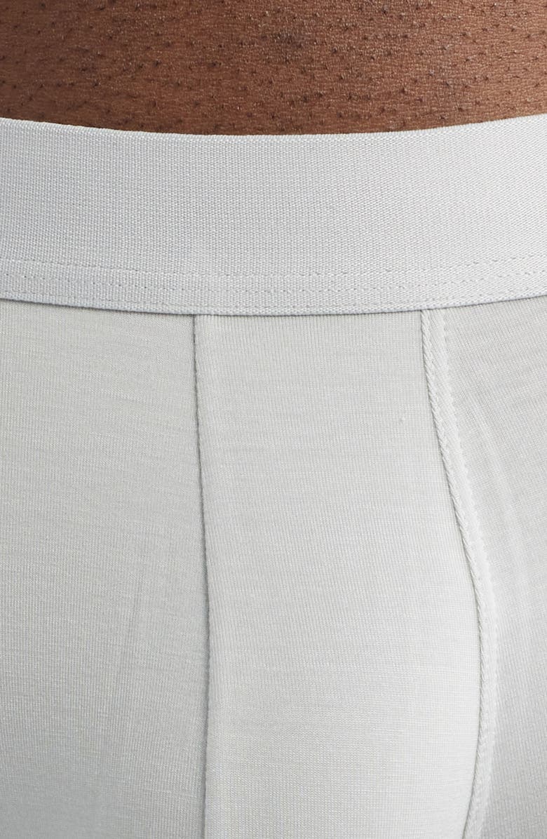 Organic Basics Premium 3-Pack Trunks, Alternate, color, White / Hazy / Grey Melange