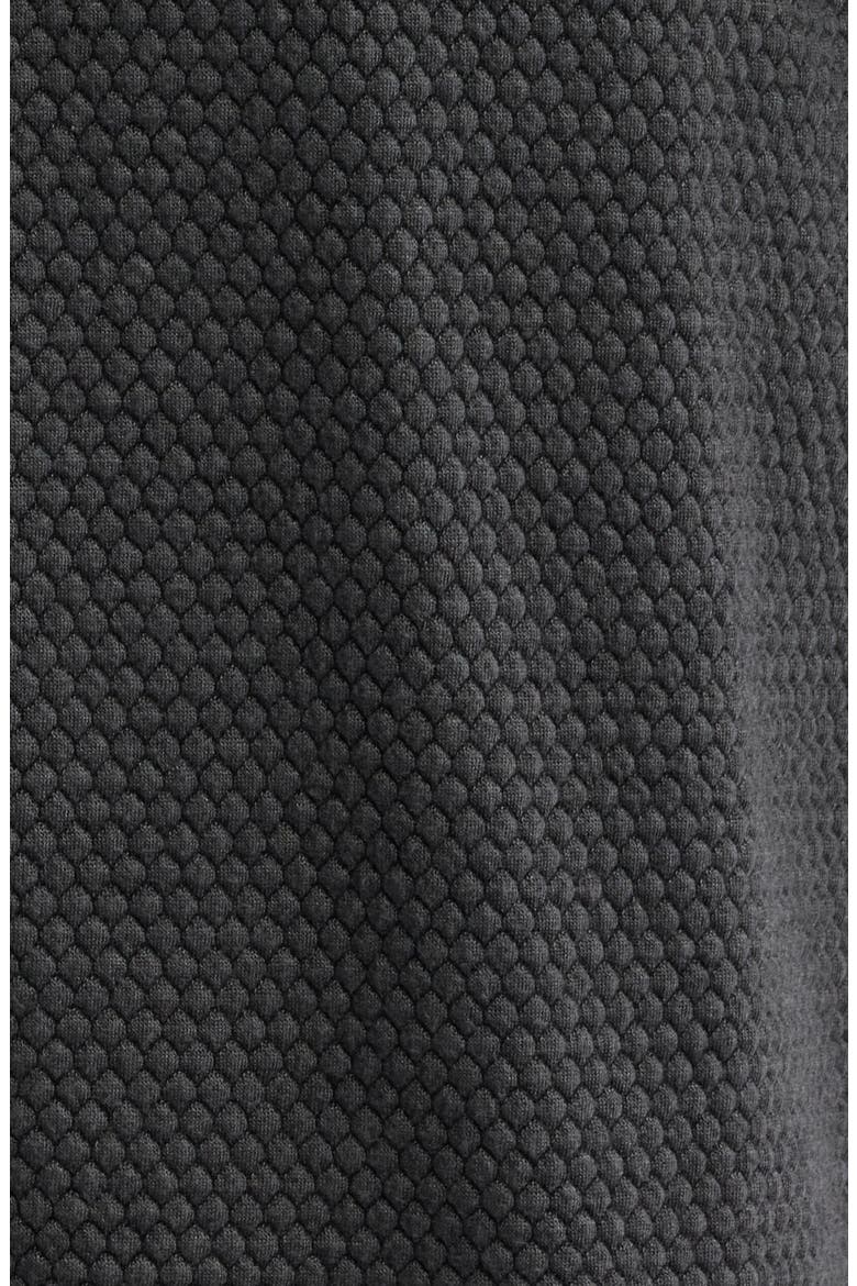 Tomorroland Waffle Knit Robe, Alternate, color, CHARCOAL