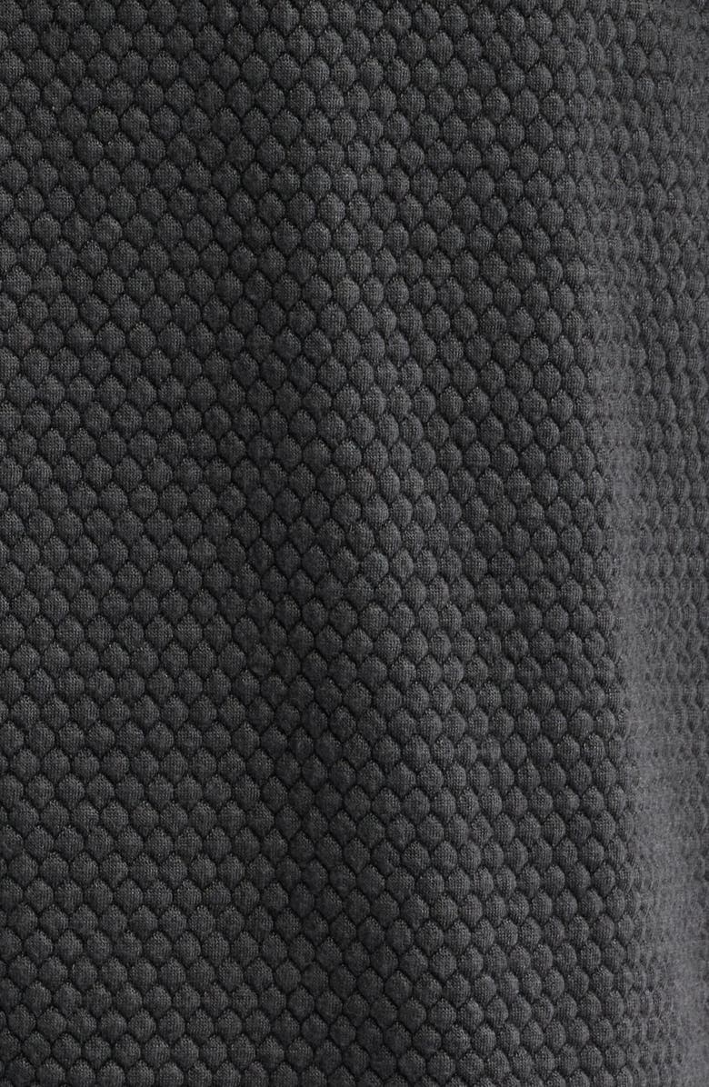 Majestic International Tomorroland Waffle Knit Robe, Alternate, color, Charcoal