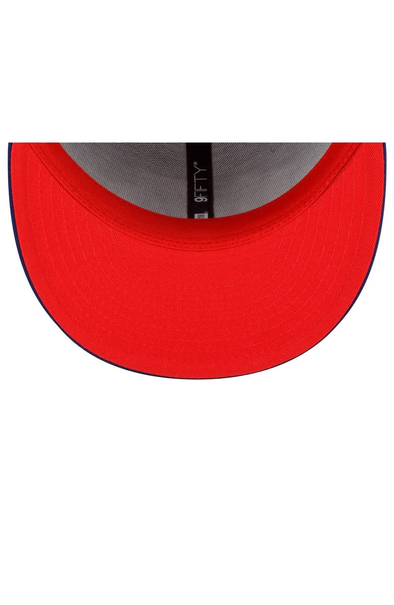 New Era Men's New Era  Black/Navy Brooklyn Nets 2023/24 City Edition 9FIFTY Snapback Adjustable Hat, Alternate, color, 