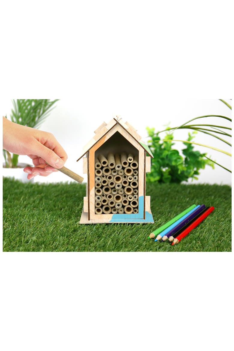 Handmade Habitats Bee Hotel, Alternate, color, NO COLOR