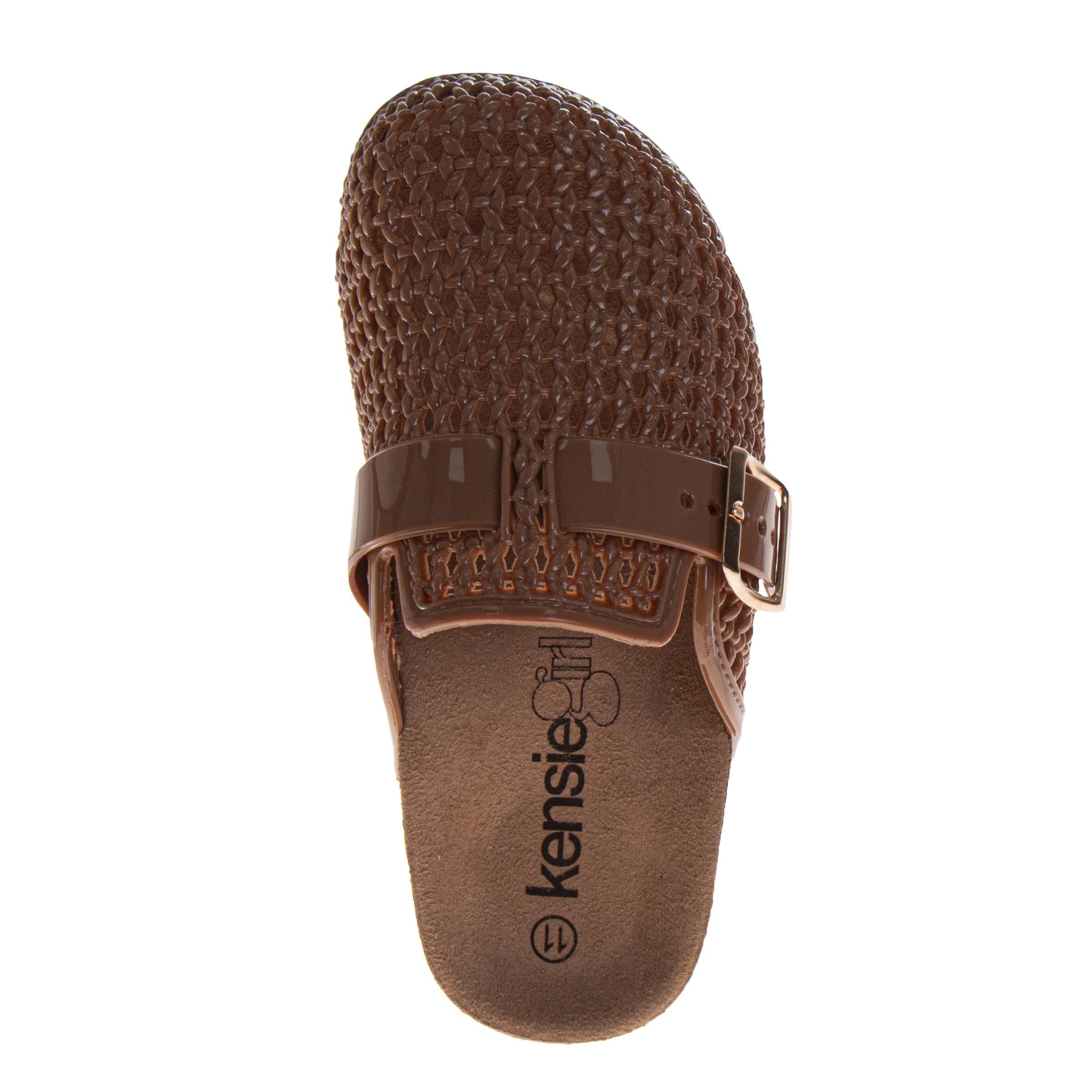 Kensie Girl Clogs Sandals, Alternate, color, Tan Solid