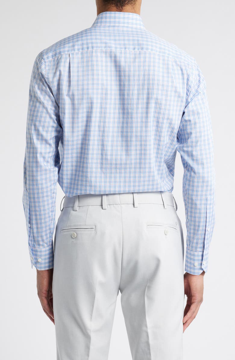 Peter Millar Portofino Check Cotton Button-Up Shirt, Alternate, color,