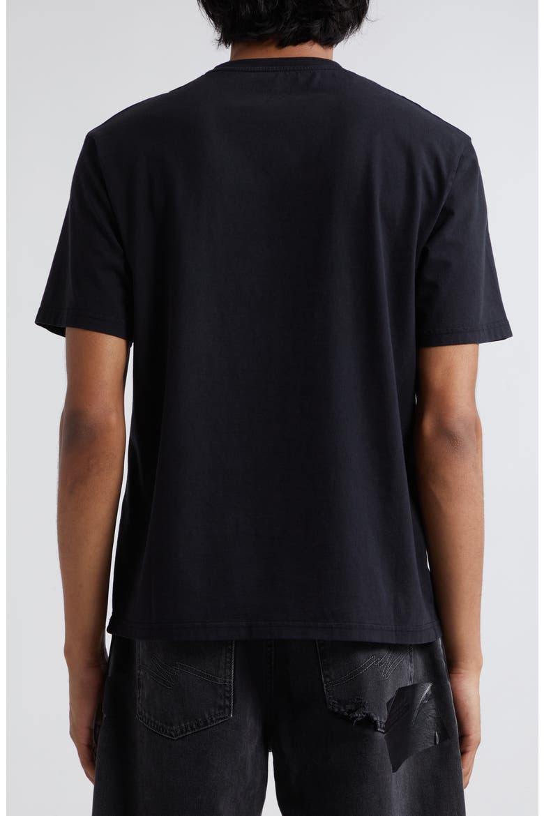 Classic Logo Cotton T-Shirt, Alternate, color, BLACK PIGMENT DYE/ BOX LOGO