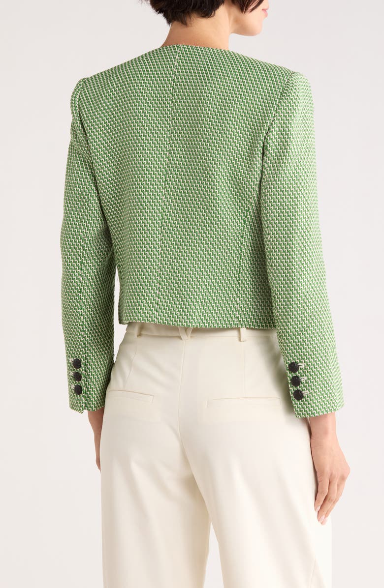 Veronica Beard Nathan Jacket, Alternate, color, Lemongrass/Dove