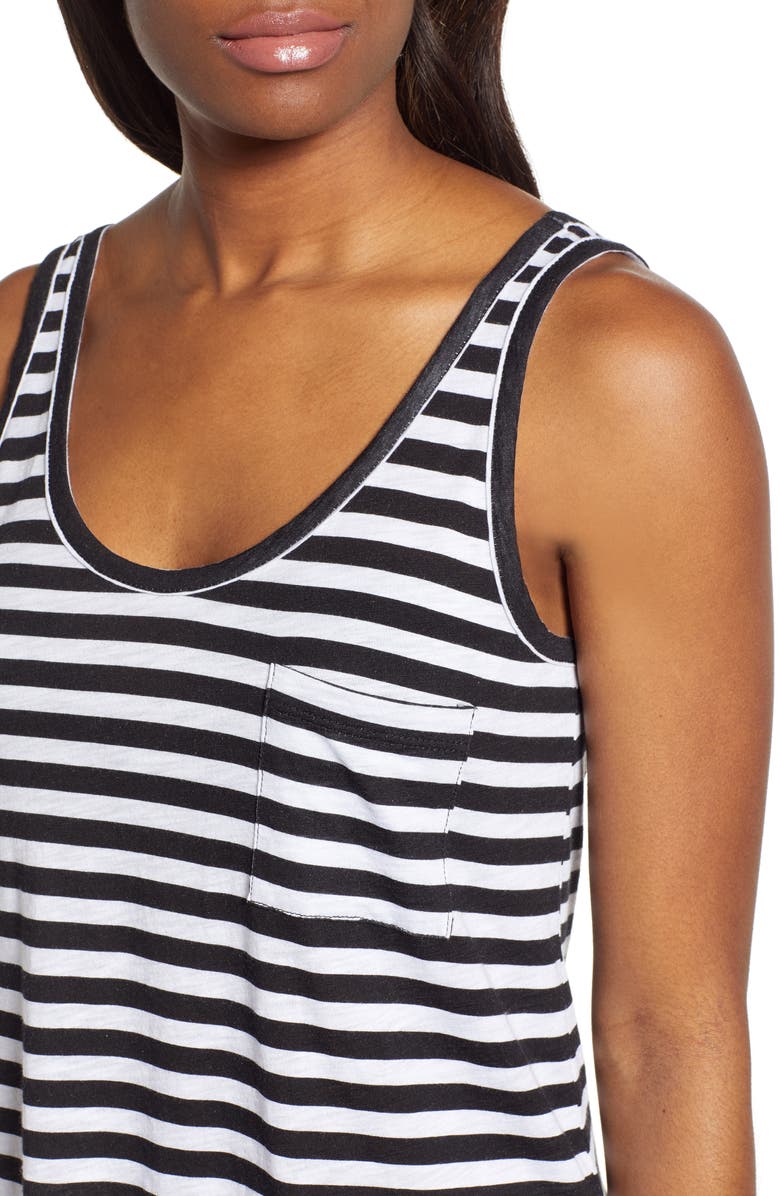 GIBSONLOOK Gibson x Hi Sugarplum! Summerland Scooped Neck Pocket Tank Top, Alternate, color, 