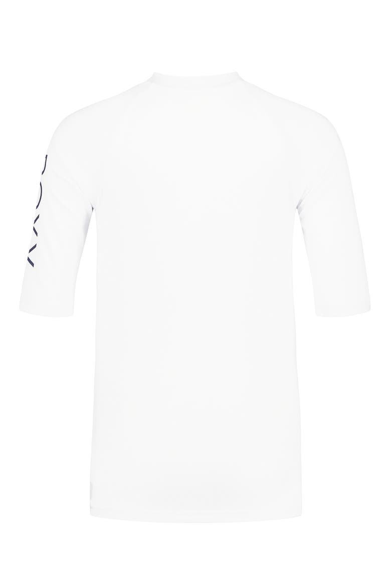 Kids' Whole Hearted UPF Rashguard, Alternate, color, BRIGHT WHITE