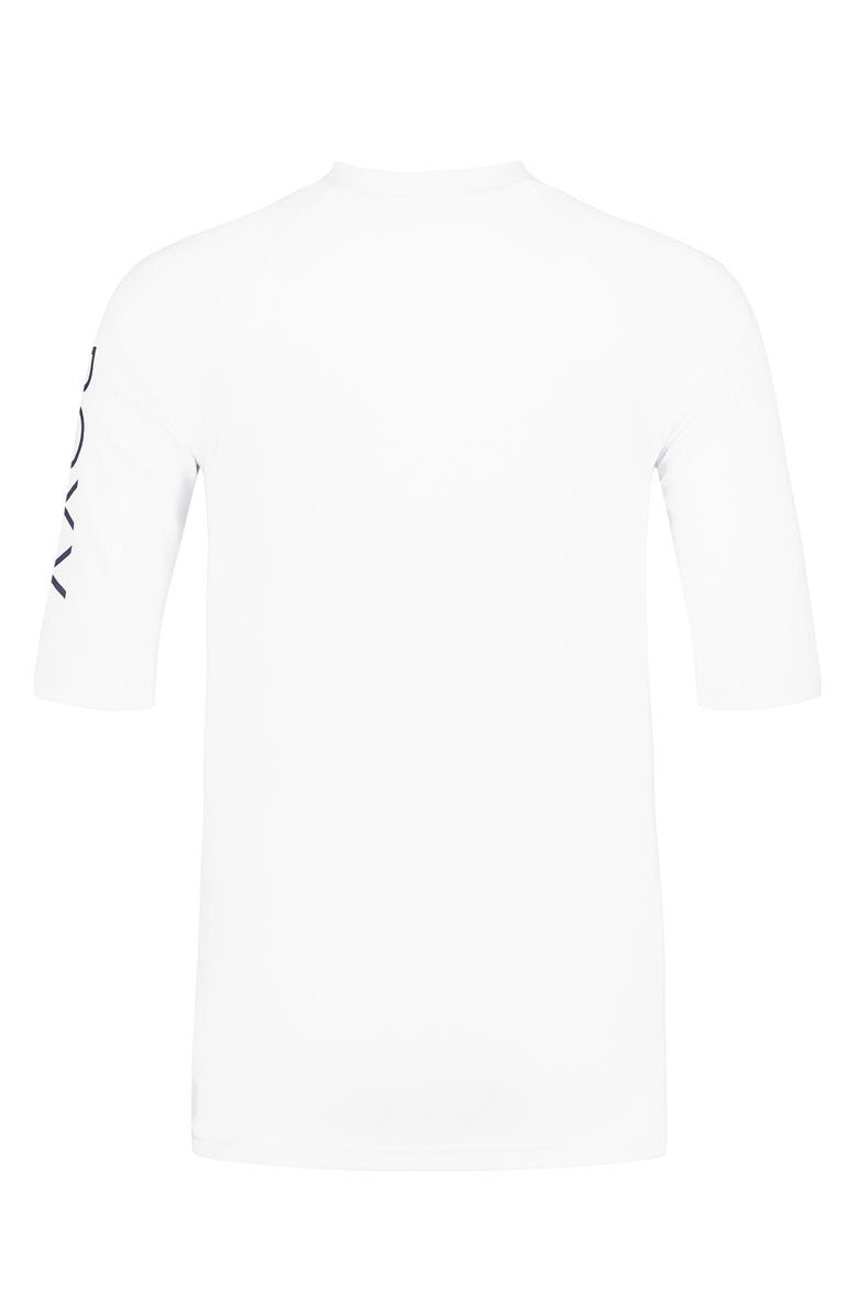 Roxy Kids' Whole Hearted UPF Rashguard, Alternate, color, Bright White