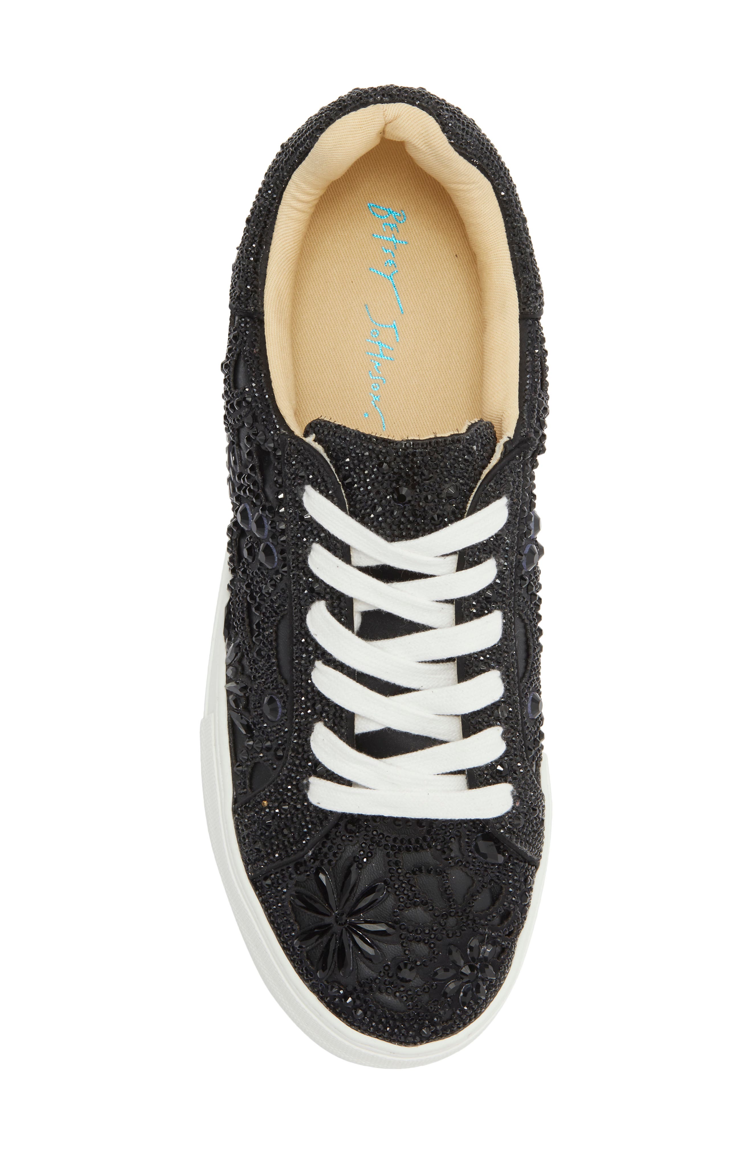 Reily Sneaker, Alternate, color, BLACK