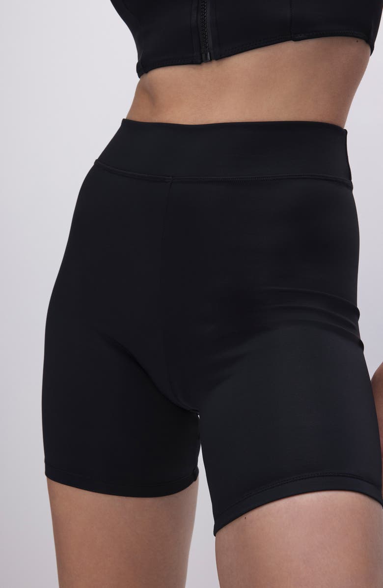 Good American Good Compression Swim Shorts, Alternate, color,