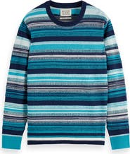Scotch & Soda Stripe Cotton Sweater