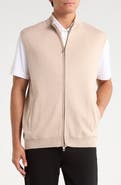 Peter Millar Coolspun Performance Full Zip Sweater Vest