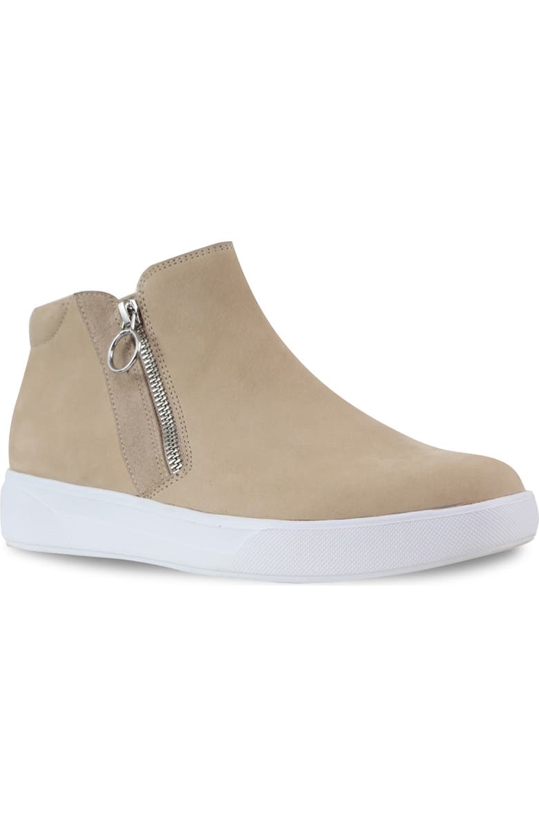 Munro Viera Mid Sneaker, Main, color, Light Stone
