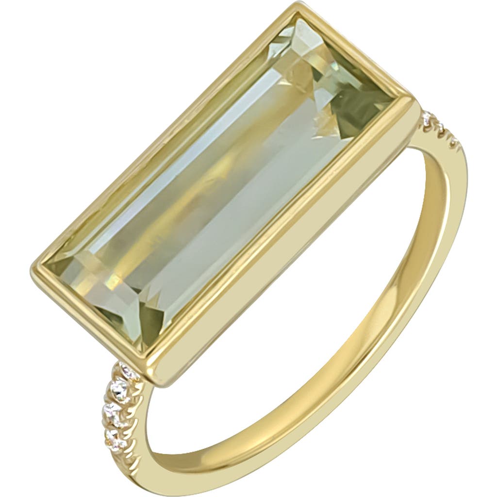 Bony Levy Baguette Statement Ring (nordstrom Exclusive) In Gray
