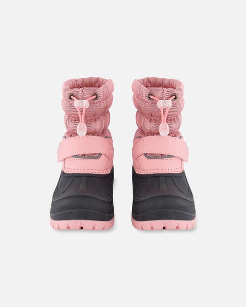 Deux Par Deux Winter Boots In Pink