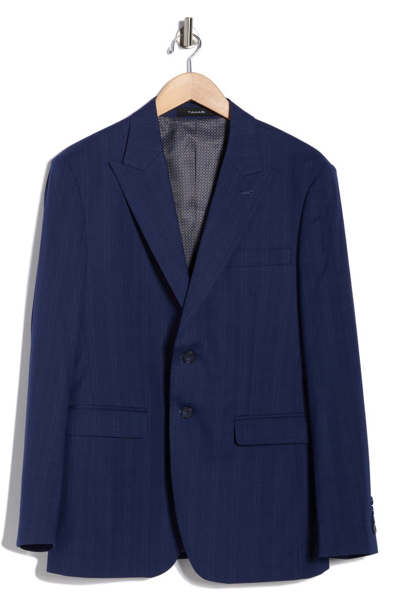 Tahari Tonal Windowpane Plaid Sportcoat, Alternate, color, 