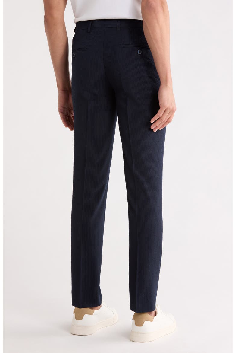 Striped Seersucker Suit Pants, Alternate, color, NAVY/BLACK