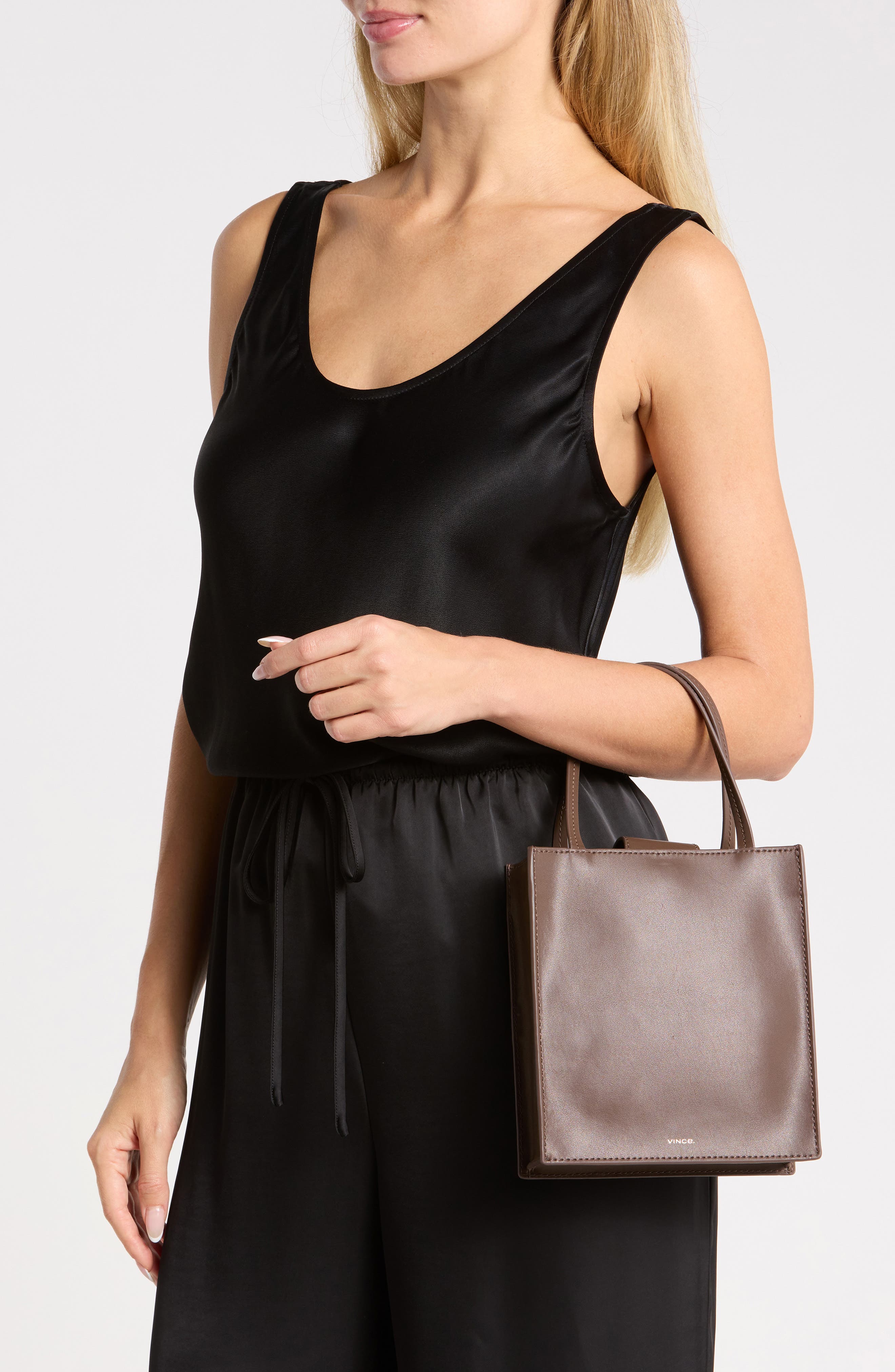 Mini Adina Tote Bag, Alternate, color, DATE