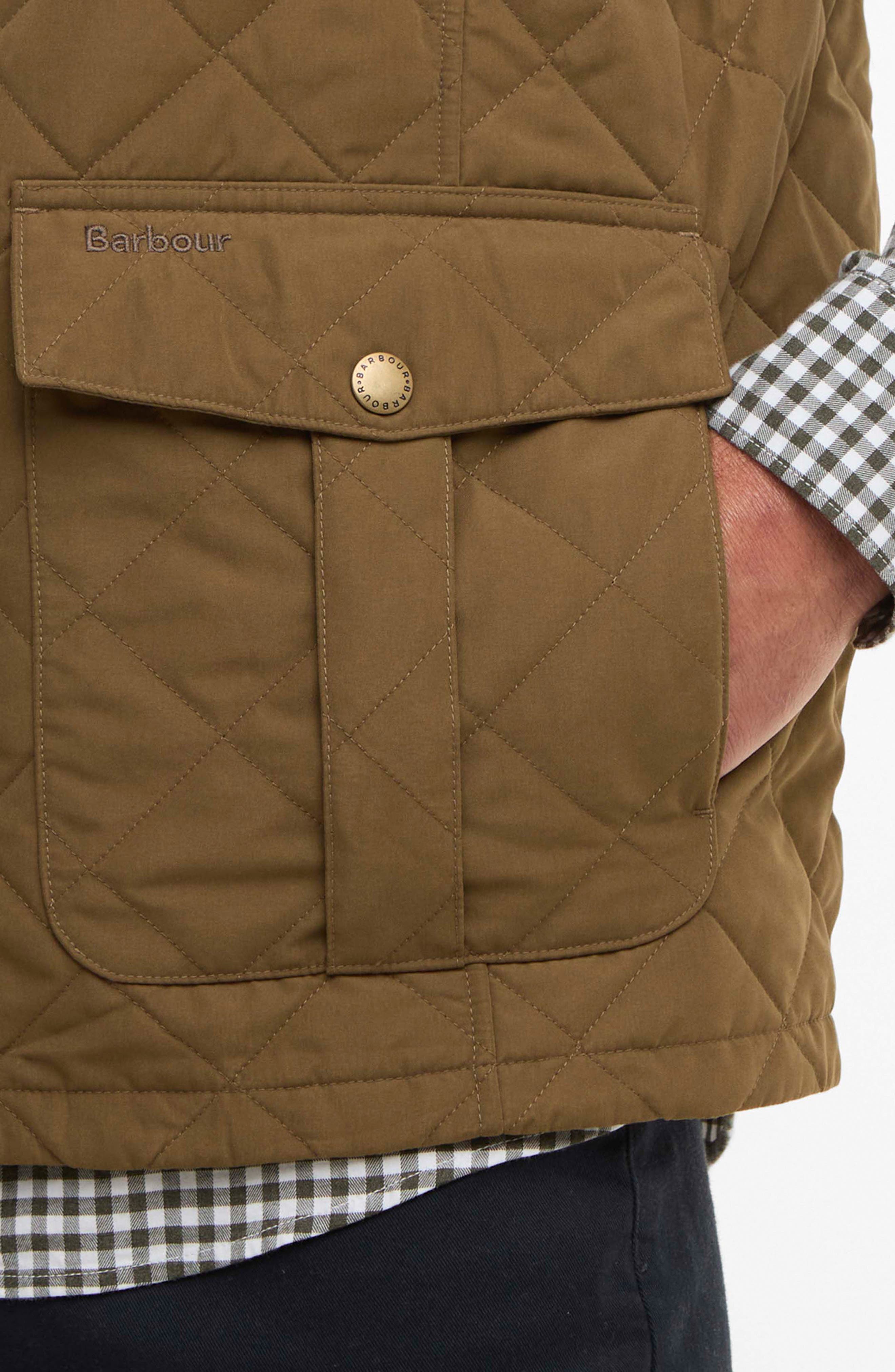 Мужские Barbour Sanded Quilted Vest — фото 3