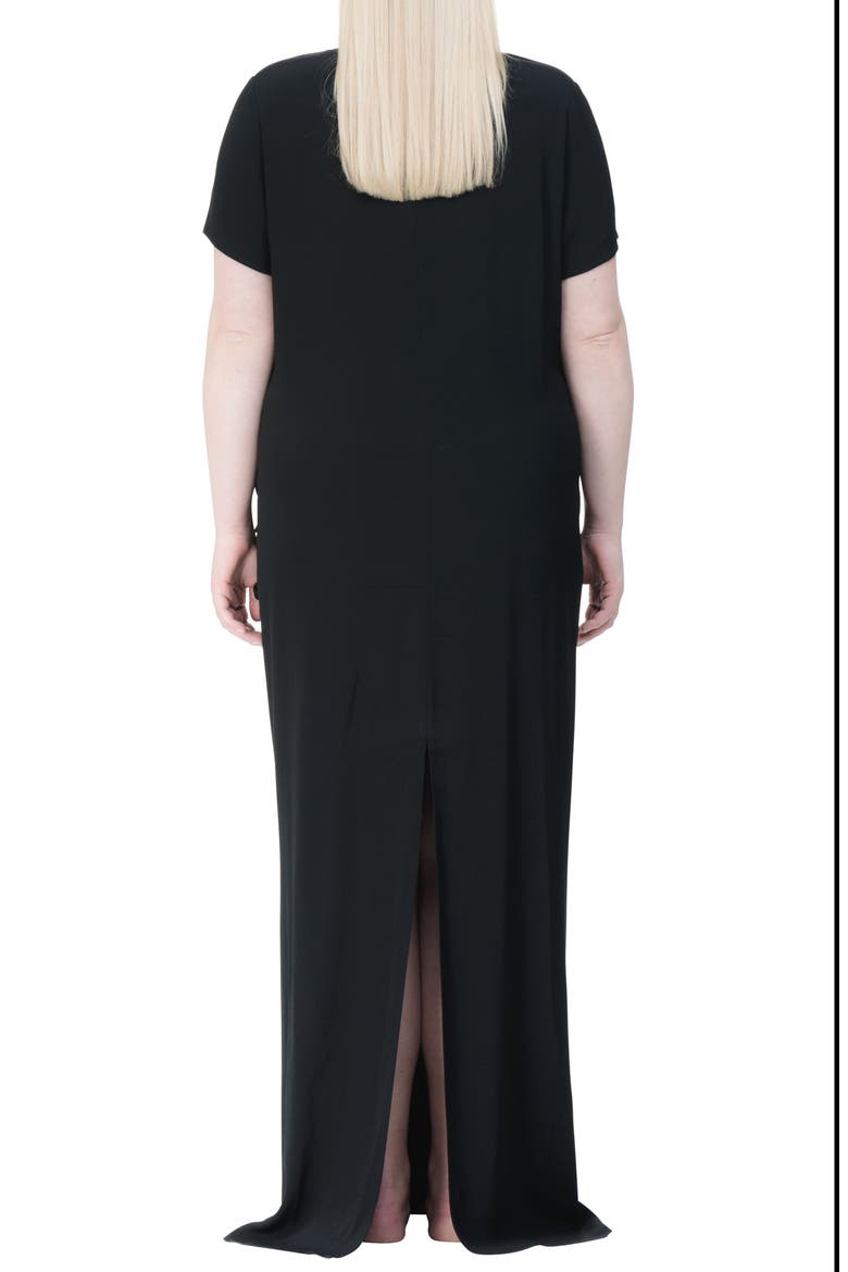 Regina Gown, Alternate, color, BLACK
