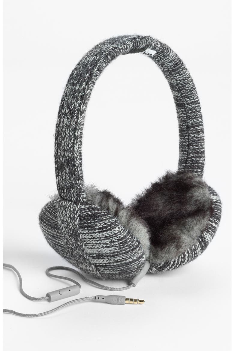 Tech Earmuffs, Main, color, CHARCOAL HEATHER MULTI