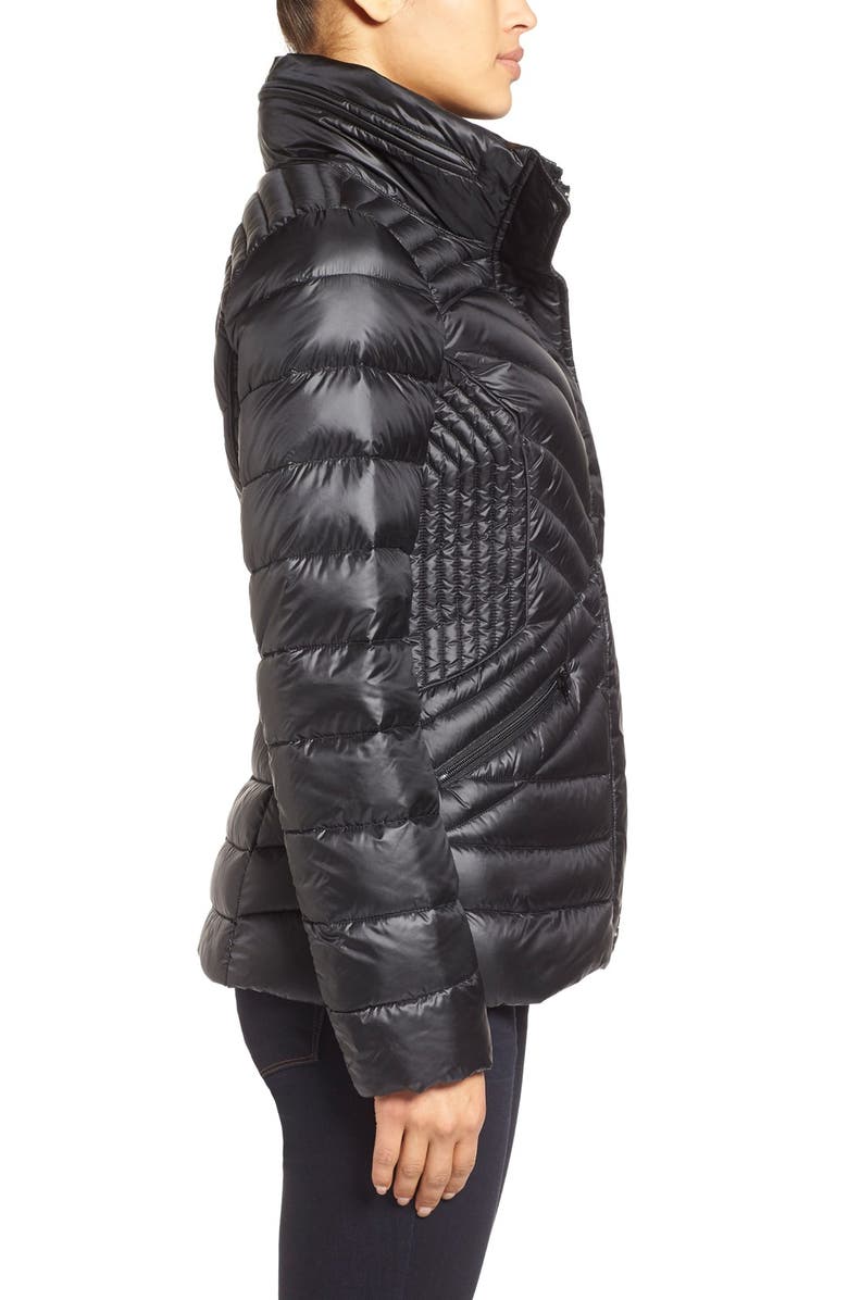 Halogen<sup>®</sup> Hooded Quilted Down Jacket, Alternate, color,