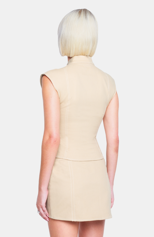 Ow Collection Women's Neutrals Marley Top - Sand In Neutral
