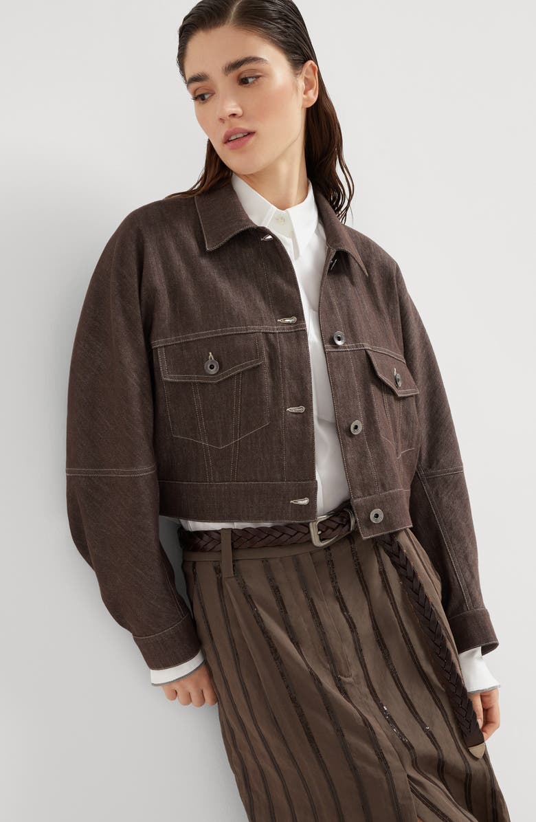 Brunello Cucinelli Outerwear with monili, Alternate, color, 