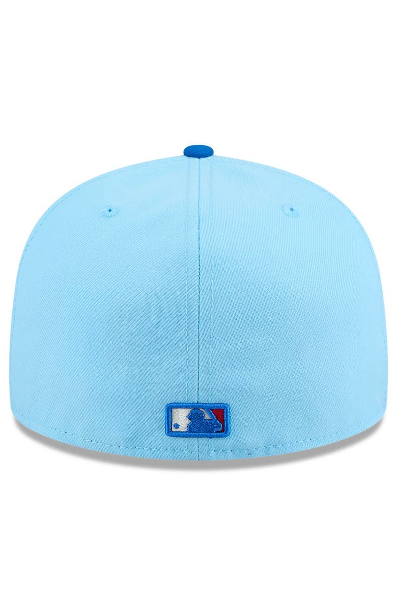 New Era Men's New Era Light Blue/Blue Houston Astros 2025 Fourth of July 59FIFTY Fitted Hat, Alternate, color, Light Blue