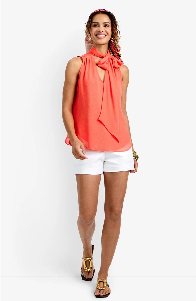 Trina Turk Alora Top, Main, color, Calypso Coral