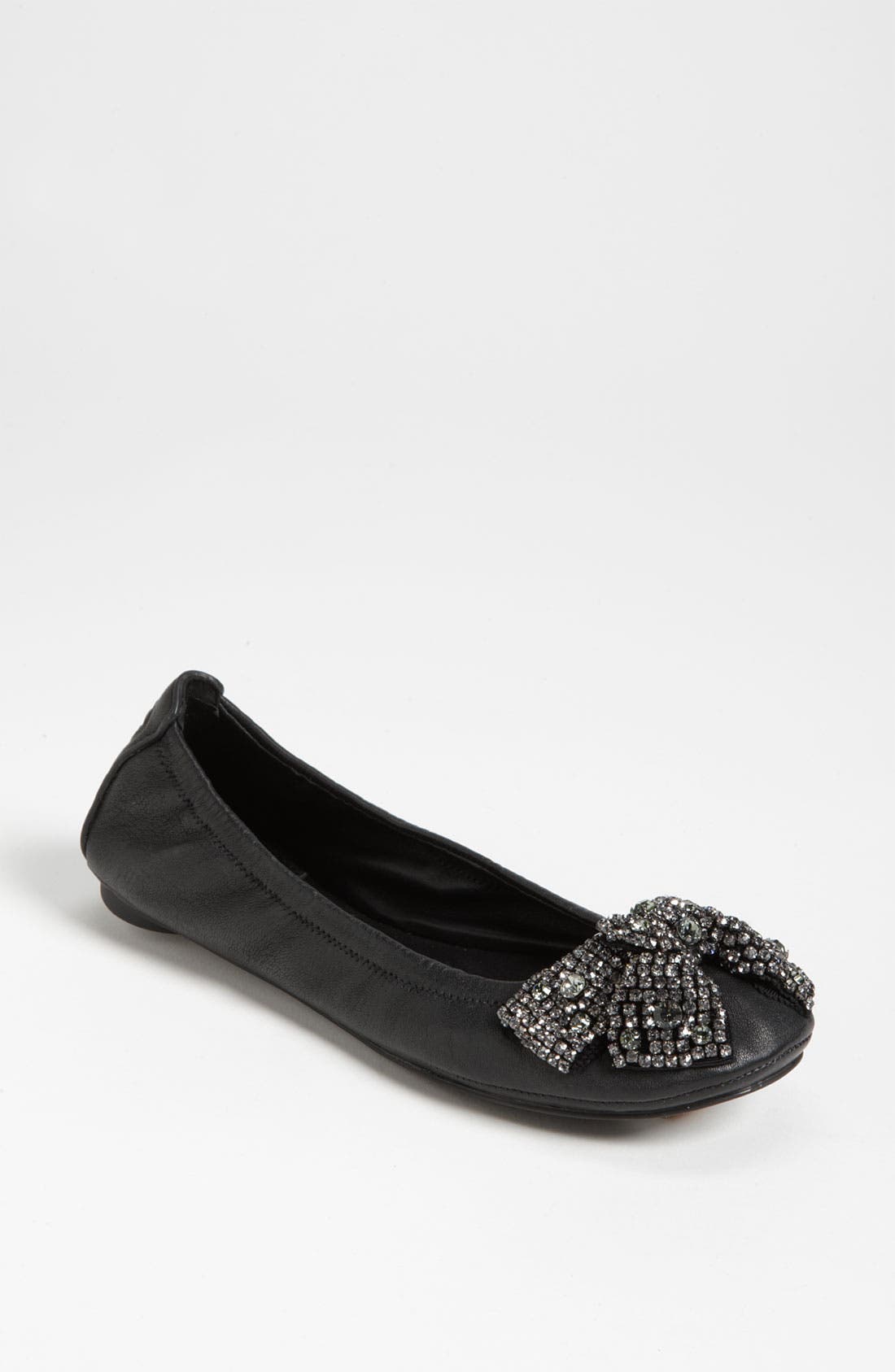 Tory Burch 'Eddie' Bow Flat, Main, color, 