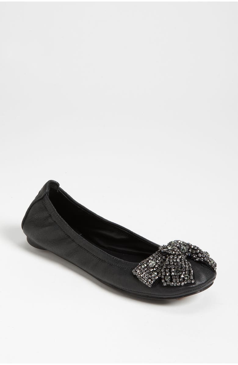 Tory Burch 'Eddie' Bow Flat, Main, color,