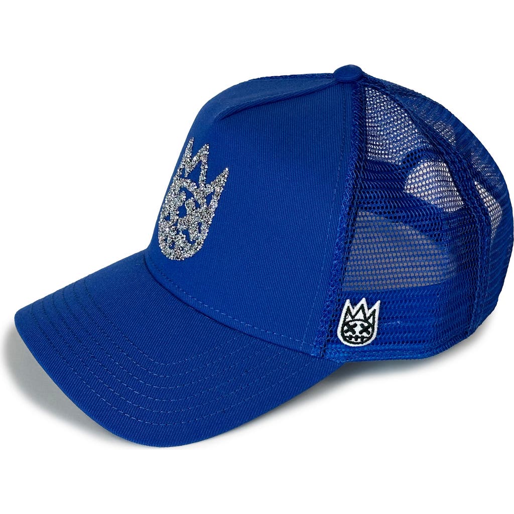 Cult of Individuality Crystal Shimuchan Logo Trucker Hat in Blue  product