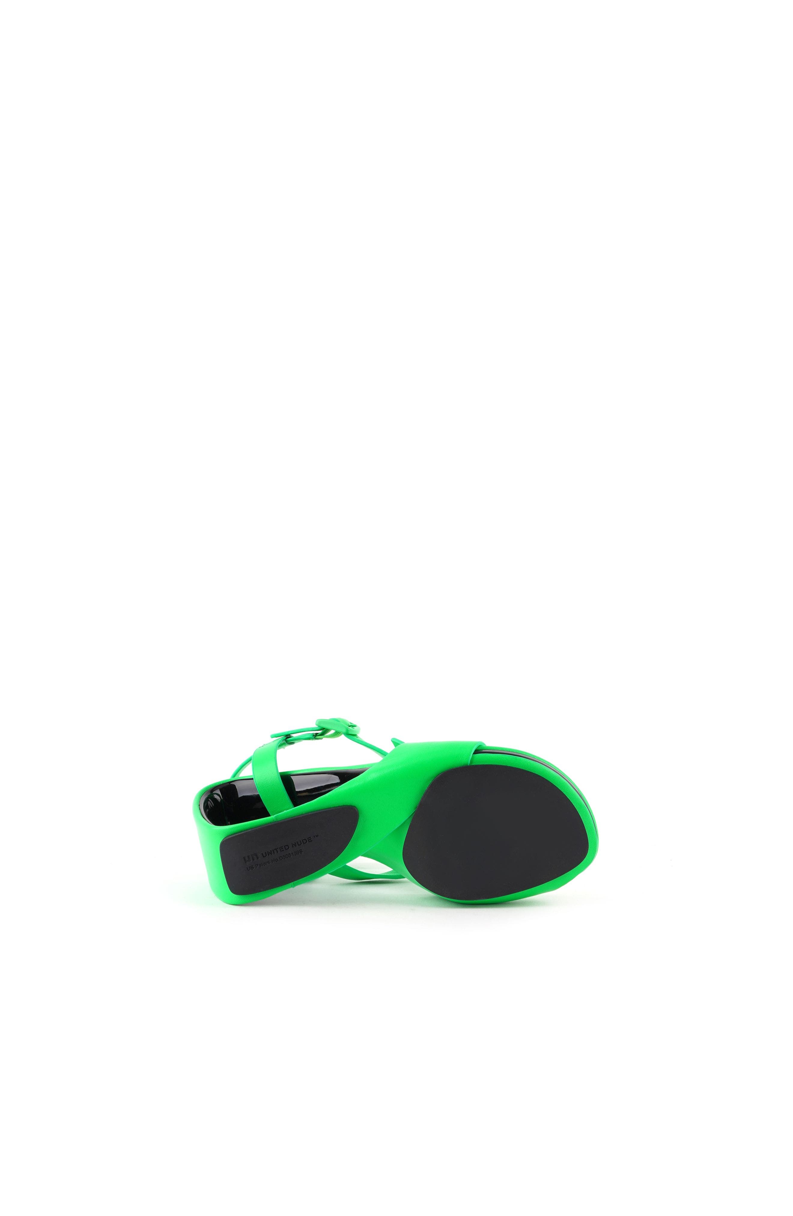 Mobius Straps Hi Sandals, Alternate, color, Fluo Green
