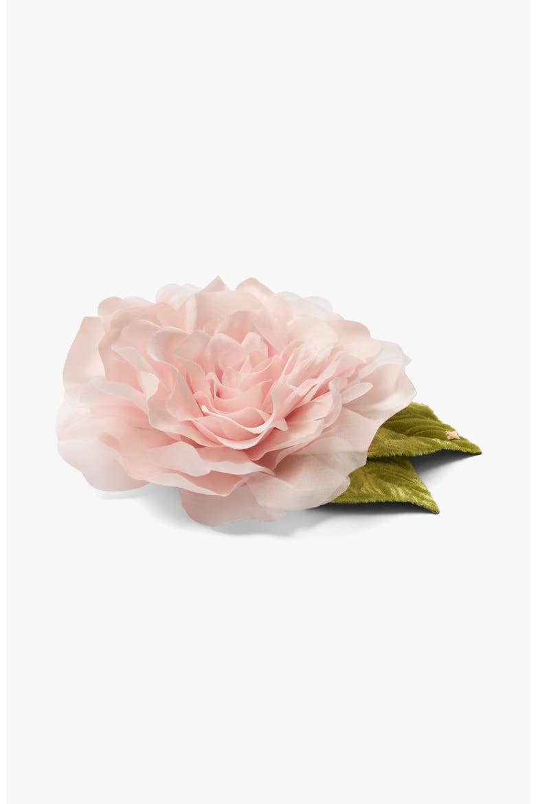 The Small Pale Pink Rose Floral Brooch, Alternate, color, Pale Pink