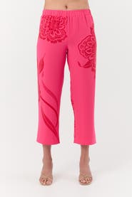 Trina Turk Statue Pull On Cropped Pant