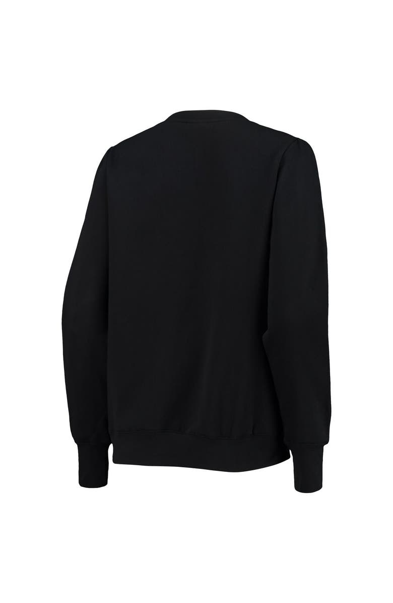 CUCE Women's Cuce Black New Orleans Saints Winners Square Neck Pullover Sweatshirt, Alternate, color, Black