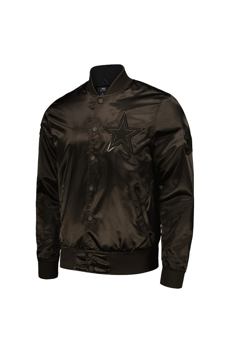 PRO STANDARD Men's Pro Standard Micah Parsons Black Dallas Cowboys Player Full-Snap Jacket, Alternate, color, 