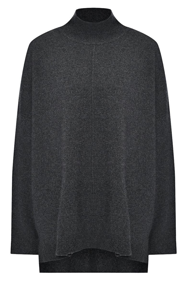 Meribel Maternity Turtleneck Sweater, Alternate, color, OXFORD