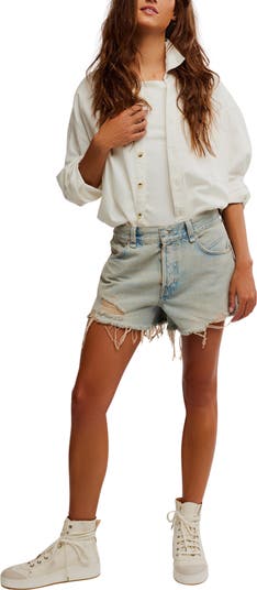 Now or Never Denim Shorts