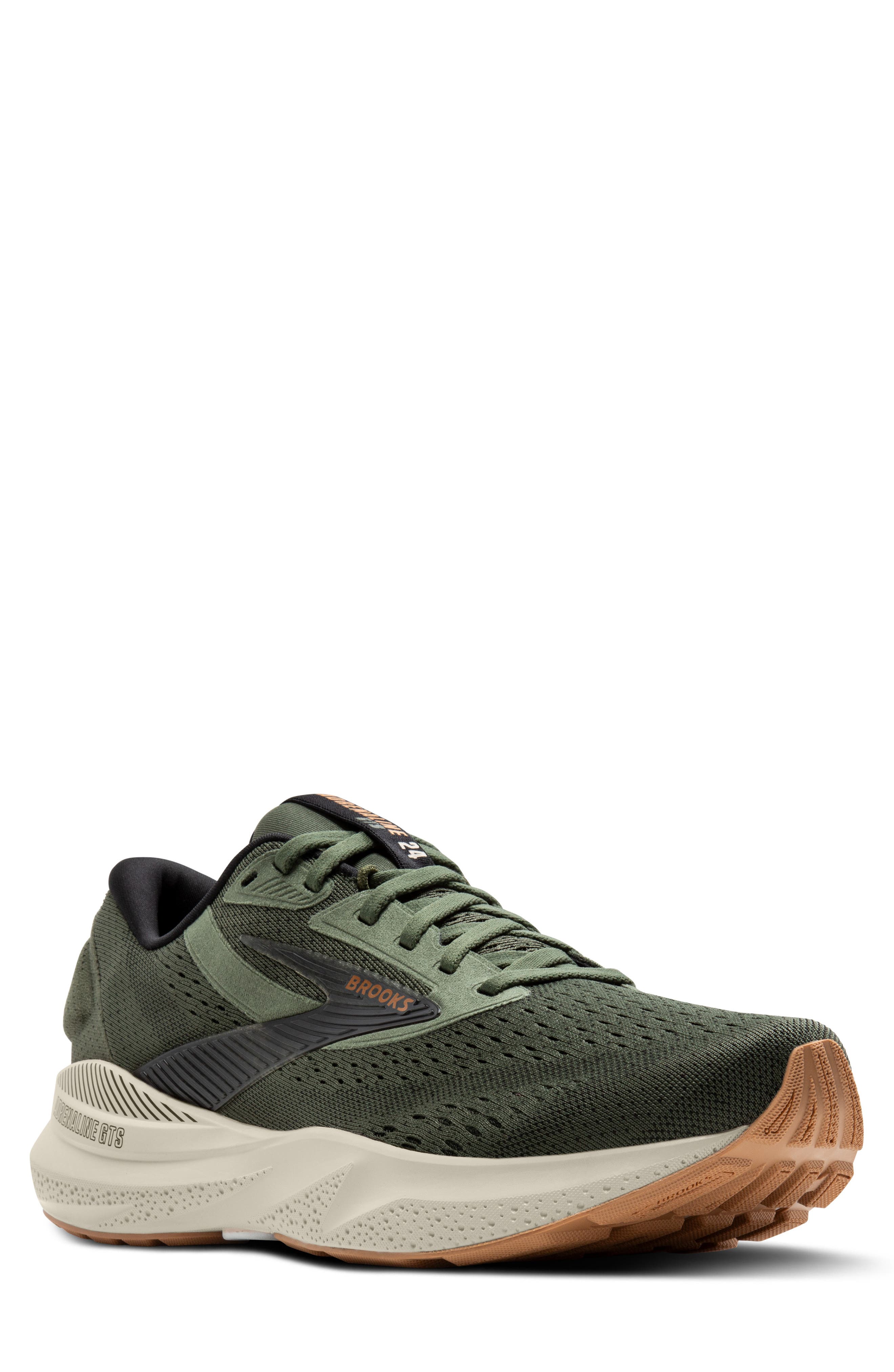 green sports shoes for men